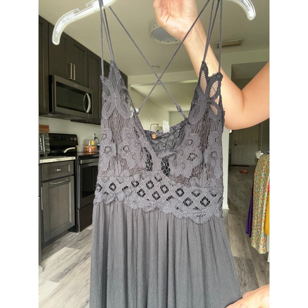 Black Free People Lace Dress - Picture 10 of 12